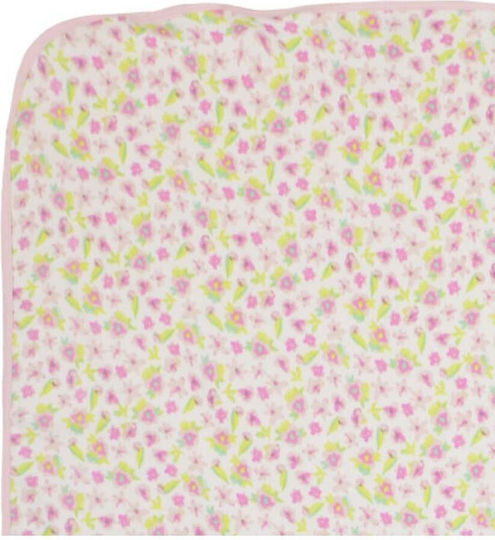 Energiers Одеяло Детски пелени за пелени Floral 100% памук Многоцветен Floral 75x75см.