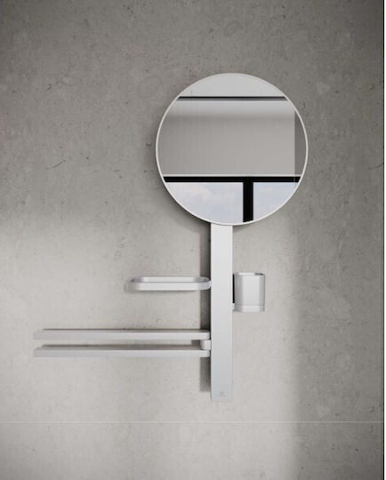 Ideal Standard Schiene Badezimmer Einzel Wandmontage Schrauben ​70x70cm Silber