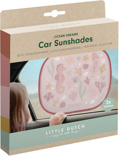 Little Dutch Seitlicher Auto-Sonnenschutz Ocean Dreams 45x37cm