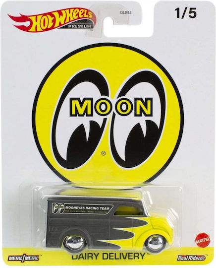 Hot Wheels Premium Real Riders Pop Culture Metallic Diecast Dairy Delivery Scară 1:64