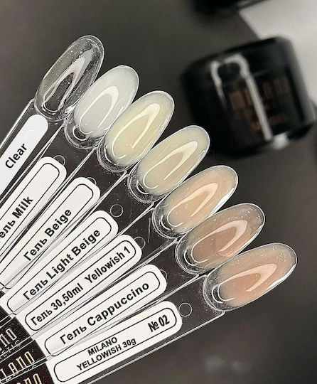 Aufbaugel Milano Cosmetic Pfirsich 30g