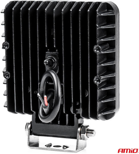 AMiO Τετράγωνος Προβολέας Αυτοκινήτου LED 9 - 36V 90W 1τμχ