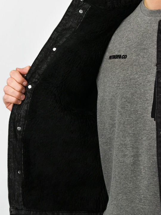 Denim Winter Jacket Black