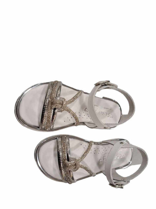 Scarpy Kinder Sandalen Anatomisch Weiß