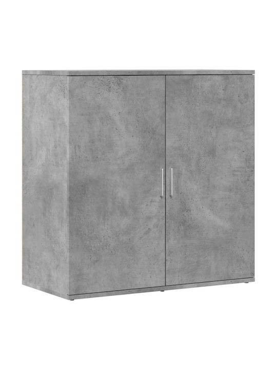 Μπουφές Ξύλινος Γκρι 158x38x80cm