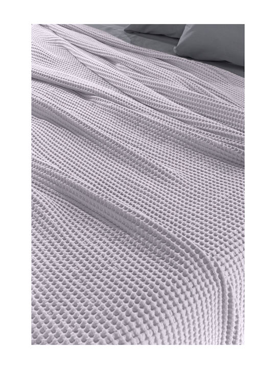 Guy Laroche Eternity Pătură Piqué Simplă 160x240 cm Violet Pudrat