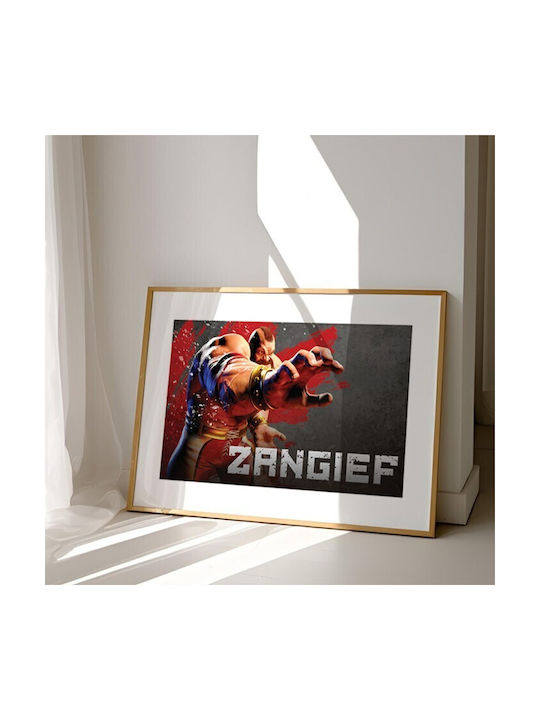 Αφίσες Poster Zangief Χαρτί 30x20cm