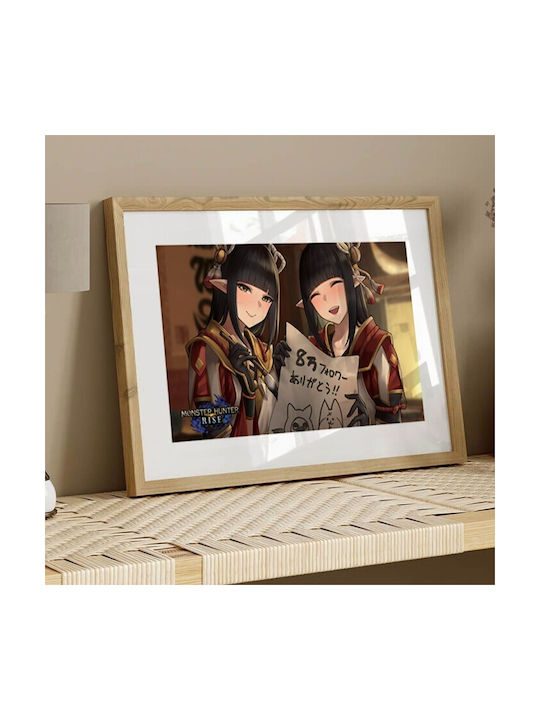 Posters Poster Hinoa Monster Hunter Rise Paper 30x20cm