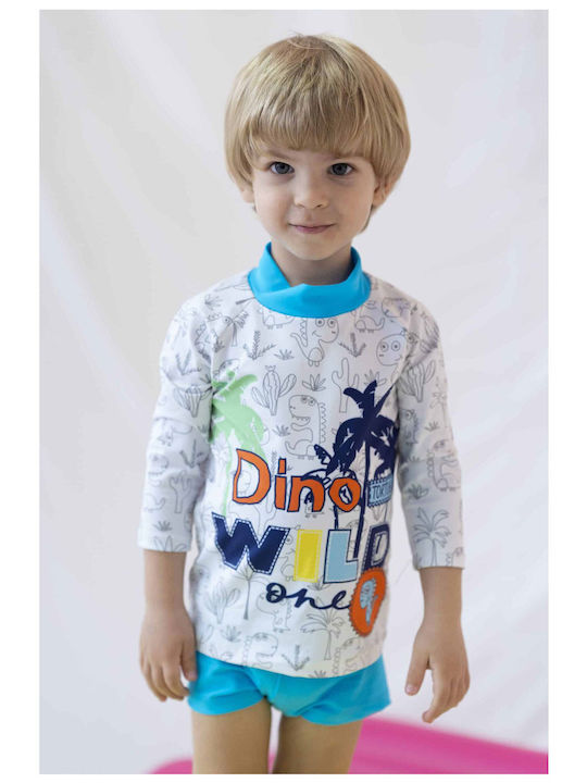 Mayoral Costum de baie pentru copii Set Light Blue