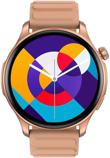 Zeblaze Btalk 3 Pro Smartwatch mit Pulsmesser (Rosa)