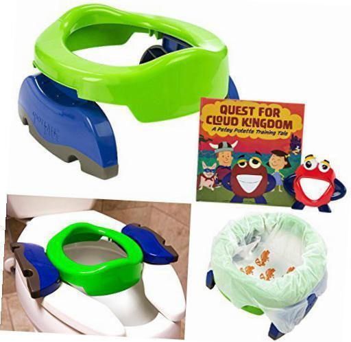 Potette Plus Portable Potties for Boys Pitti Green