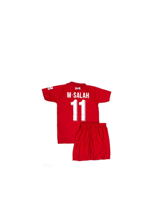 ATHLORAMA FOOTBALL SET FOR CHILDREN LIV M.SALAH 885LIV001NAM700 M.SALAH RED-WH