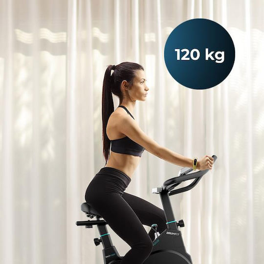 Cecotec DrumFit Indoor 10000 Ποδήλατο Spinning Μαγνητικό με Ροδάκια