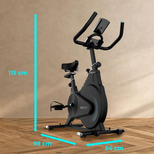 Cecotec DrumFit Indoor 10000 Ποδήλατο Spinning Μαγνητικό με Ροδάκια