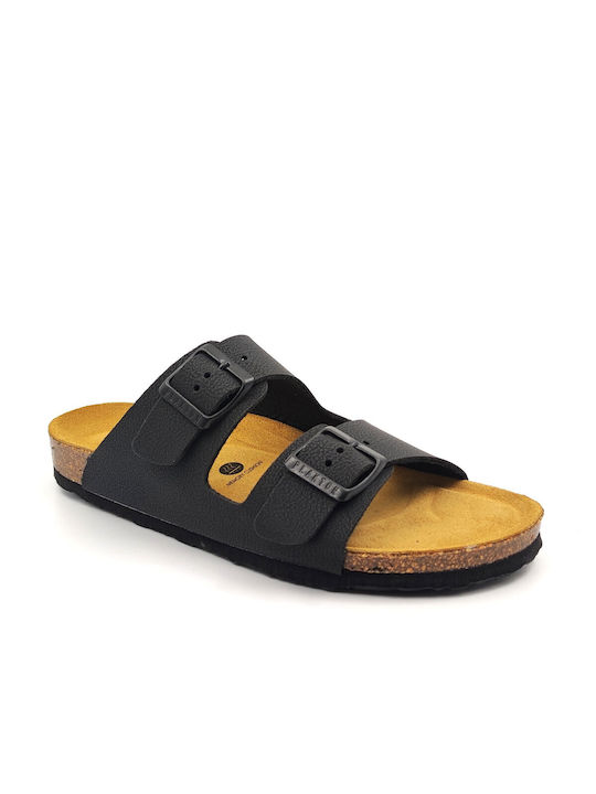 Plakton Anatomic Leather Women's Sandals Chicago Negro