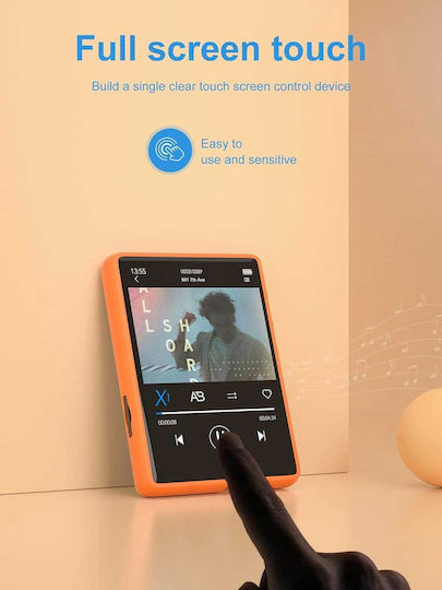 MECHEN M3 MP3 Player (32GB) cu ecran tactil TFT 2.4" Portocaliu