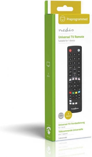 Nedis Универсално Телевизионно Дистанционно Управление TVRC2310BK За Телевизори И Цифрови Приемници