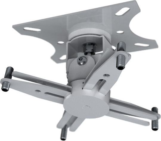 Vision Projektorhalterung Decke mit maximaler Belastung von 10kg Weiß
