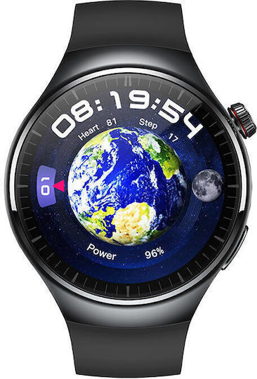 Zeblaze Thor Ultra 55mm Smartwatch mit SIM und Pulsmesser (Schwarz)