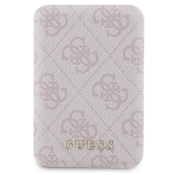 Coque Guess iPhone 15 Pro Hardcase - Coque arrière - 4G Avec support anneau - Blauw