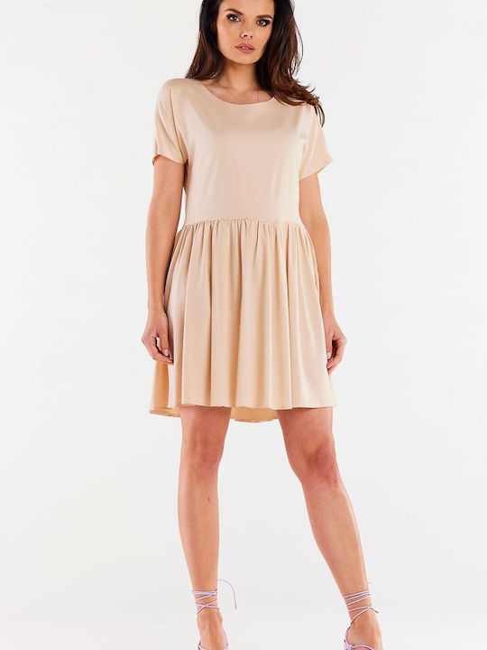 Awama Kleid Beige