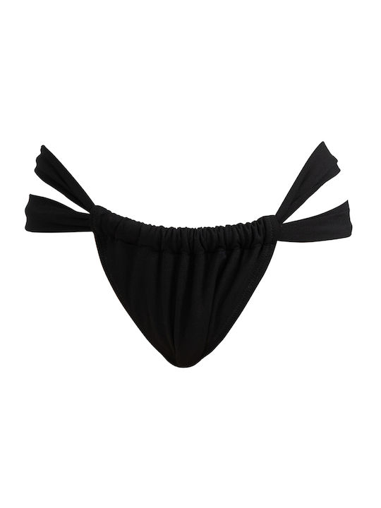 Bikini Slip Μαύρο