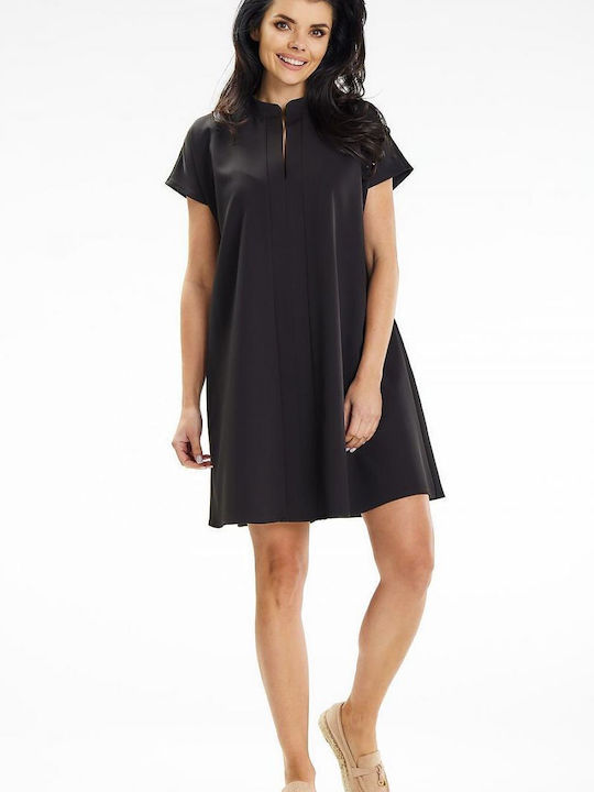 Awama Dress Black