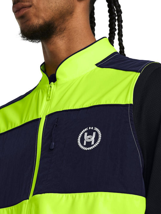Ärmellos Jacke Gelb