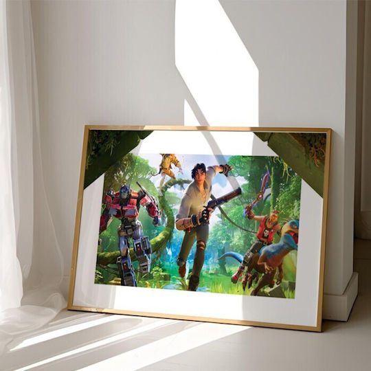 Walls Kids Wall Art Fortnite Battle Royale 70x50cm