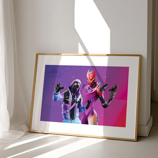 Walls Kids Wall Art Framed Danger Zone Fortnite 70x50cm
