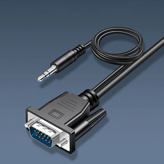 Konverter 3.5mm / VGA männlich zu HDMI männlich 1 Stück E394