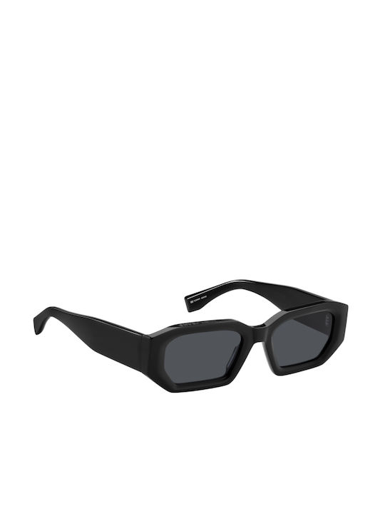 Tommy Hilfiger Sonnenbrillen mit Schwarz Rahmen und Schwarz Linse TJ0099/S 807/IR