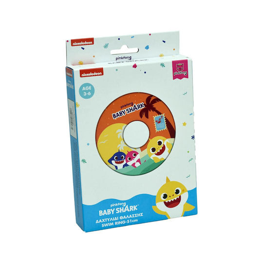 Gim Baby Shark Kids' Swim Ring Baby Shark from 6 Years Old