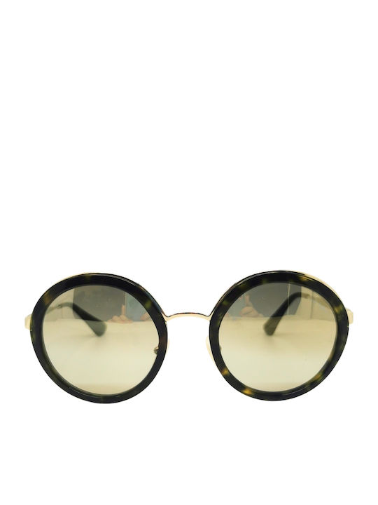 Prada Sonnenbrillen Braun mit Mixed Gestell