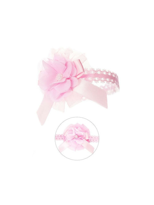 Soft Touch Baby Headband Pink 1pc