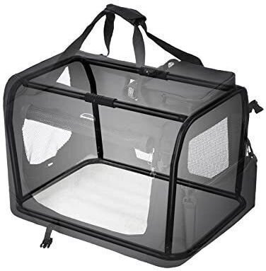 Songmics Dog and Cat Carrying Bag Black M102xP69xY69cm