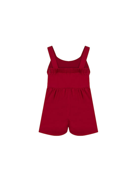 Lapin Kids Fabric Overall Bordeaux