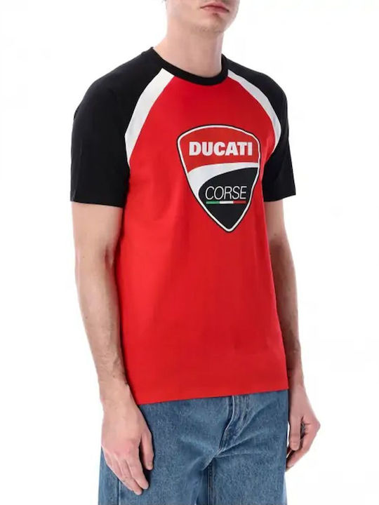 Ducati Men's Short Sleeve T-shirt Red