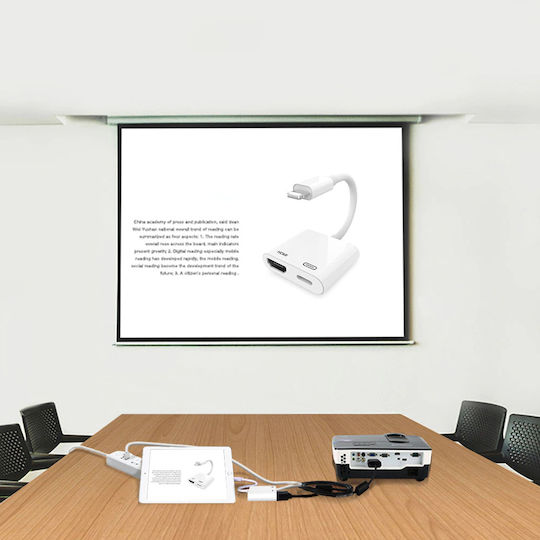 Retoo Adapter Lightning Hdmi Ipad Iphone Full Hd 1080 60hz