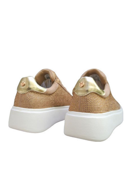 Anatomical Sneakers Gold