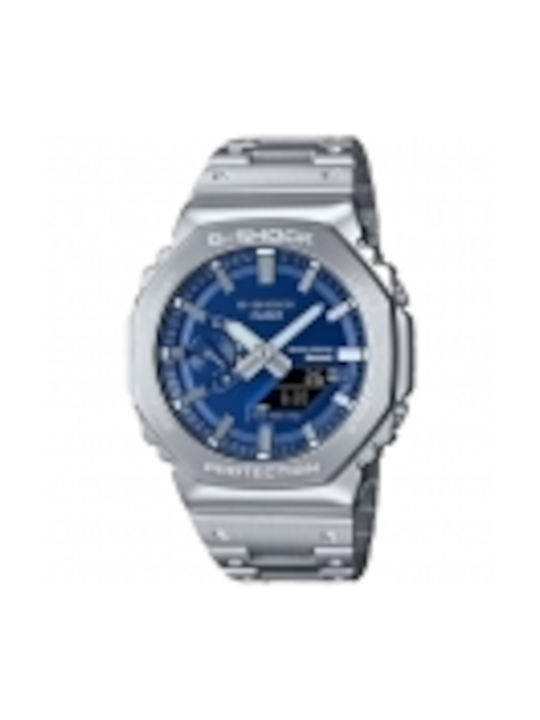 Casio Bracelet Watch Chronograph Battery with Silver Metal Bracelet