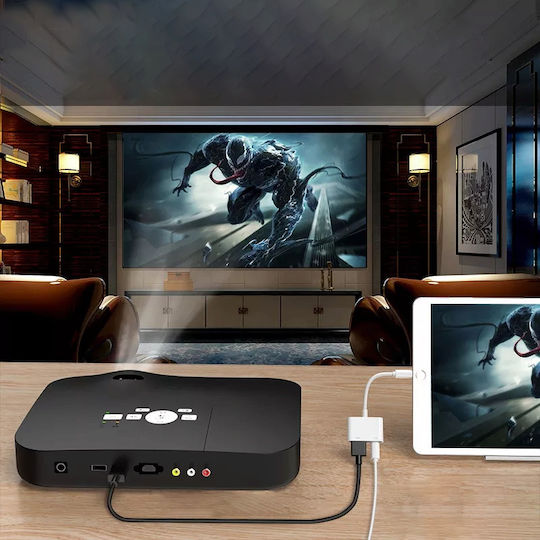 Retoo Adapter Lightning Hdmi Ipad Iphone Full Hd 1080 60hz