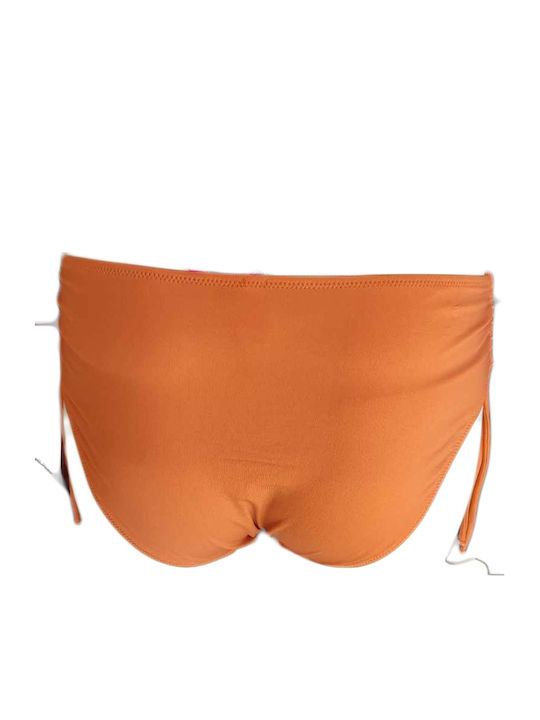 Bikini Slip Ψηλόμεσο Πορτοκαλί