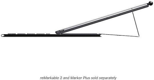 reMarkable reMarkable 2 Tablet Hüllen Flip Cover mit Tastatur Englisch US Schwarz