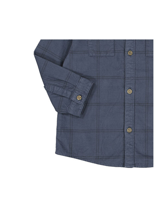 Mayoral Kids Checked Shirt Blue