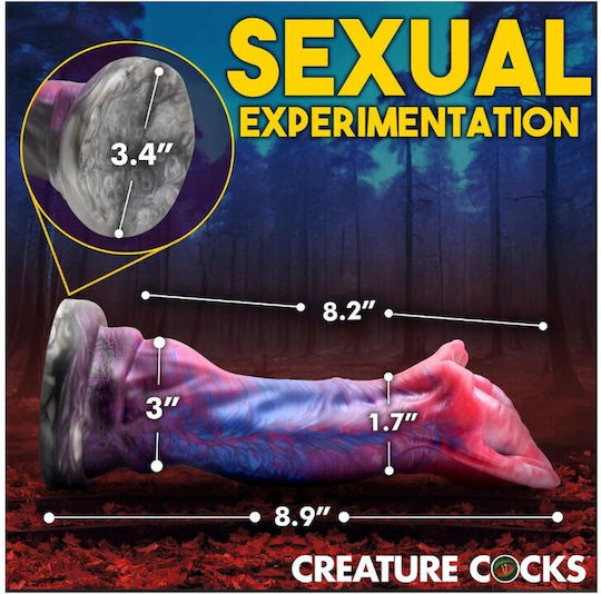 Creature Cocks Demogorgon Dildo με Βεντούζα