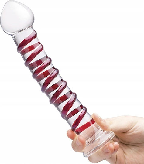 Glass Dildo Glas Mr Swirly 25.5 Cm