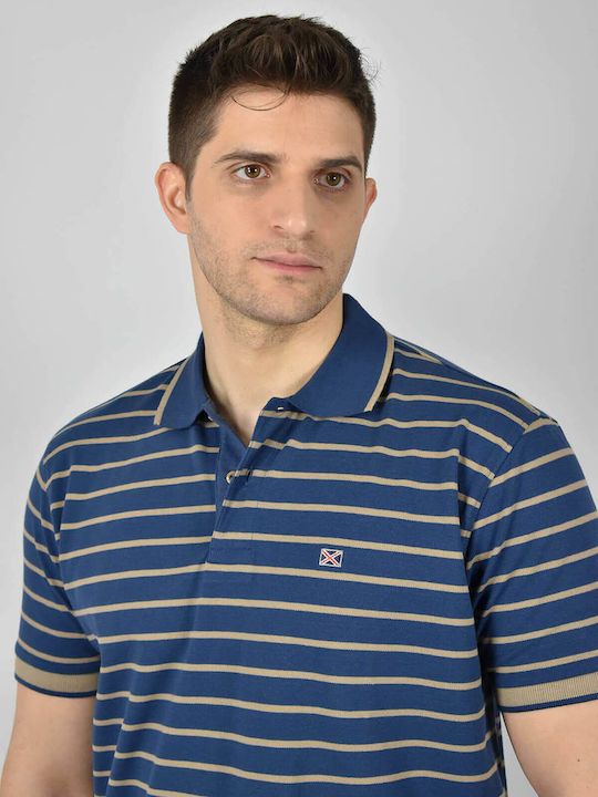Polo Blouse Light Blue
