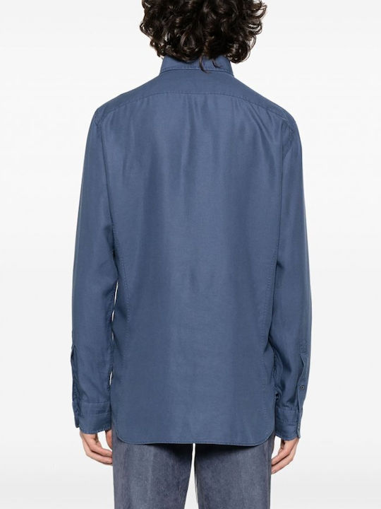 Tom Ford Men's Shirt Blue