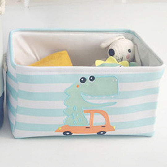 Kinder Aufbewahrungsbox Faltbar aus Stoff 40x28x24cm 1Stück